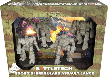 Battletech: Miniature Force Pack - Snords Irregulars Assault Lance