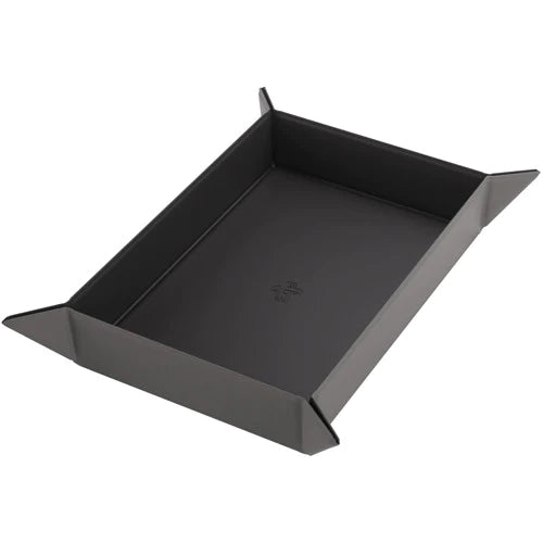 Magnetic Dice Tray Rectangular: Black/Gray