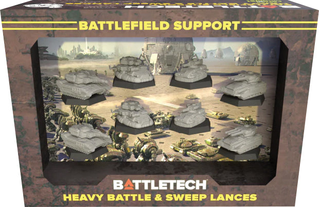 BattleTech: Mercenaries ForcePack - Battlefield Support Heavy Battle & Sweep Lances