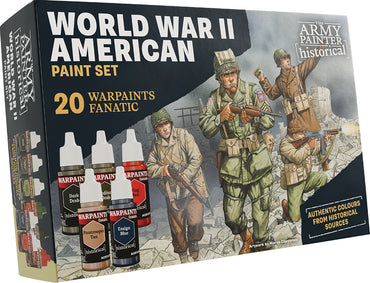 Warpaints Fanatic: Historical - WWII American Paint Set