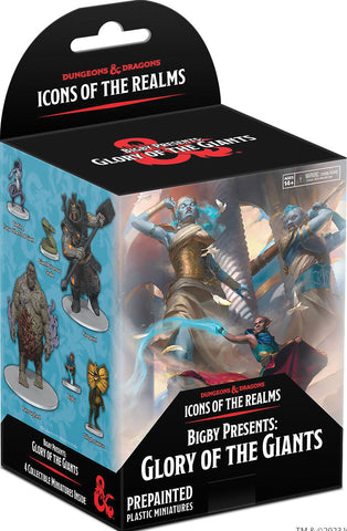 Dungeons & Dragons: Icons of the Realms Set 27 Bigby Presents Glory of the Giants - Booster