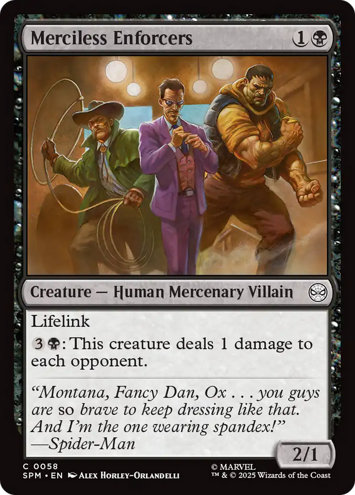 Merciless Enforcers [Marvel's Spider-Man]