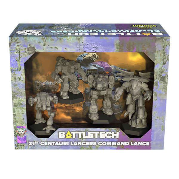 BattleTech: Miniature ForcePack - 21st Centauri Lancers Command Lance