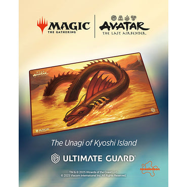 Playmat: MTG- Avatar the Last Airbender- The Unagi of Kyoshi Island