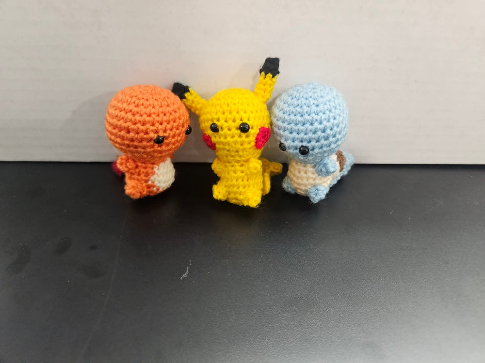 Crochet Pokemon Minis 3"