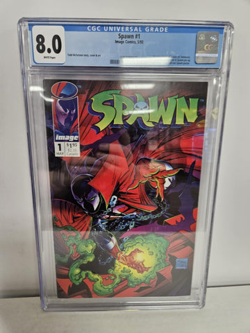 Spawn #1 CGC 8.0