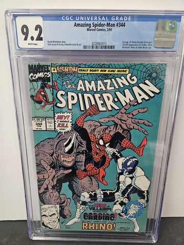Amazing Spider-Man #344 CGC 9.2