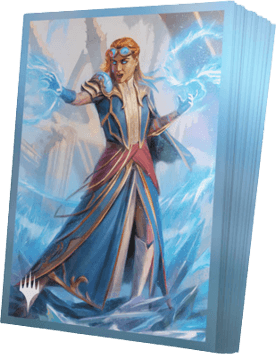 Reality Fracture Premium Art Sleeves - Chandra, Chill of Compliance