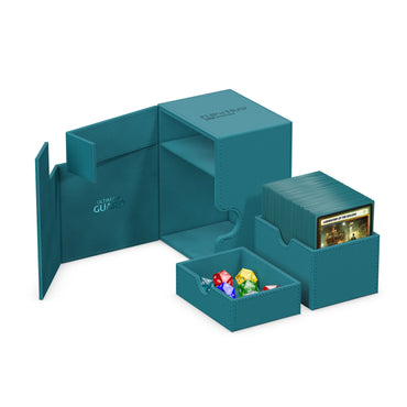 Ultimate Guard - Deck Case - Flip'N'Tray MonoColor 133+ Petrol