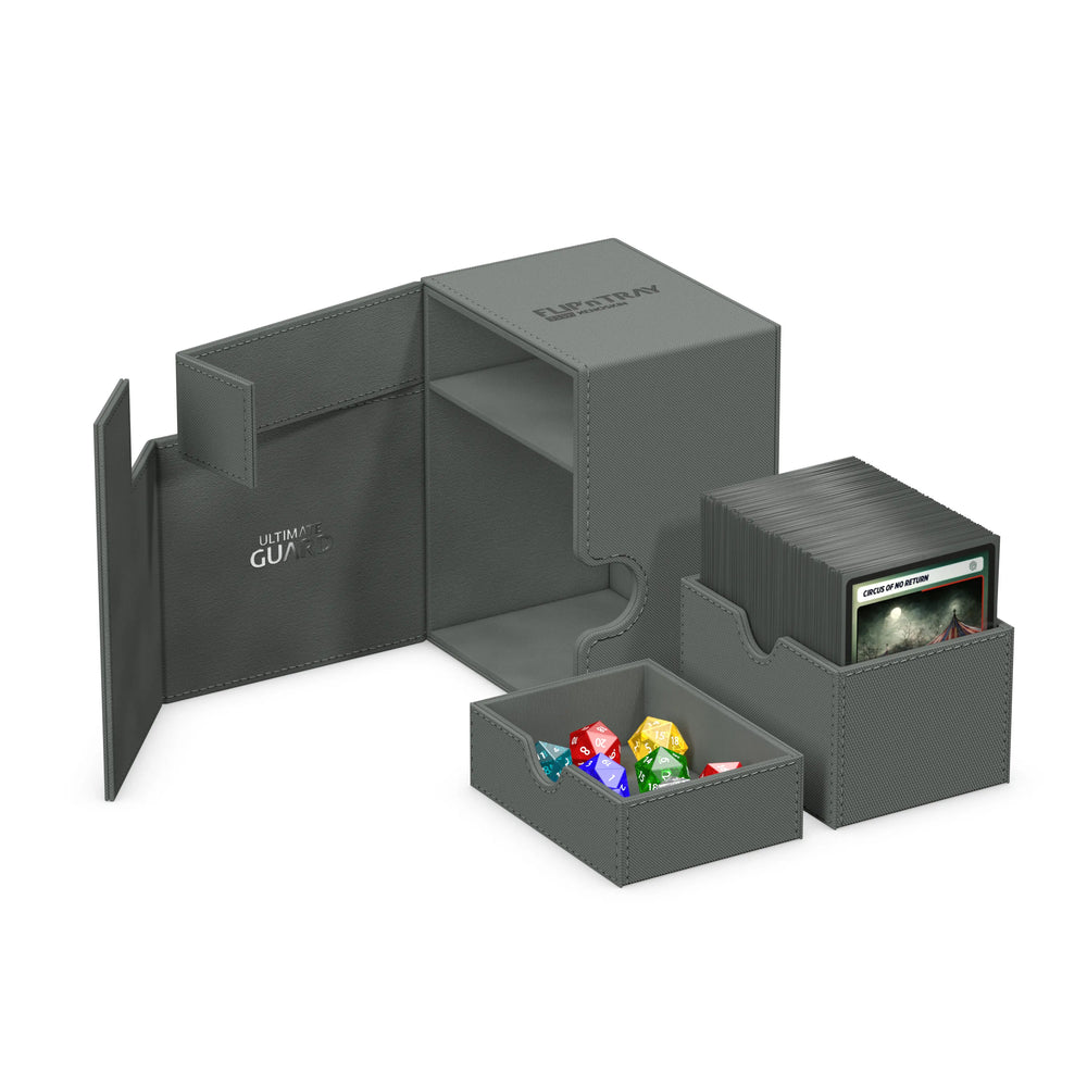 Ultimate Guard - Deck Case - Flip'N'Tray MonoColor 133+ Grey