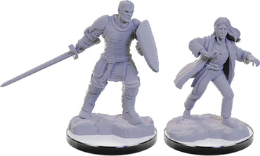 Dungeons & Dragons: Nolzur's Marvelous Unpainted Miniatures - Reborn Paladin & Reborn Warlock