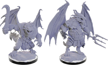 Dungeons & Dragons: Nolzur's Marvelous Unpainted Miniatures - Draconian Mage & Foot Soldier