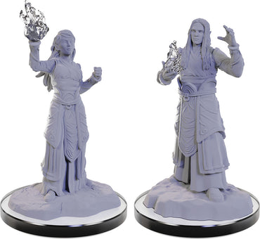 Dungeons & Dragons: Nolzur's Marvelous Unpainted Miniatures - Elf Wizards