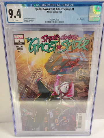 Spider-Gwen: The Ghost-Spider #1 CGC 9.4