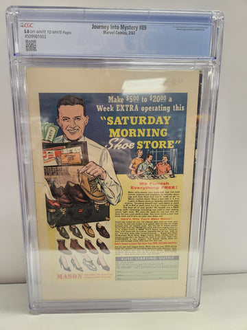 Journey Into Mystery #89 CGC 5.0