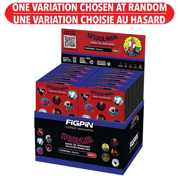 Figpins - Spider-Man Across the Spider-Verse Mystery Pins