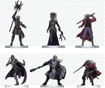 WizKids D&D BRK Mini Icons of the Realms Drow Warband
