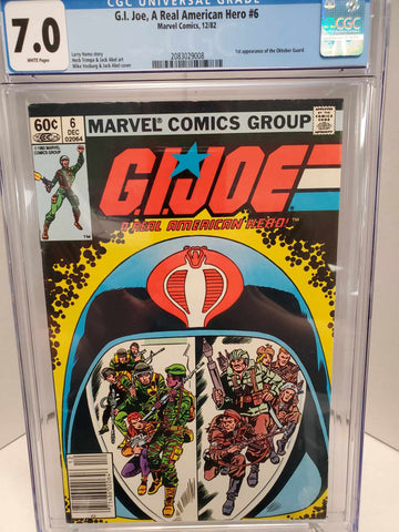 G.I. Joe, A Real American Hero #6 CGC 7.0