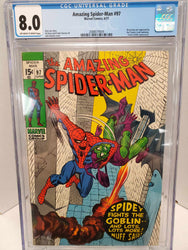 Amazing Spider-Man #97 CGC 8.0