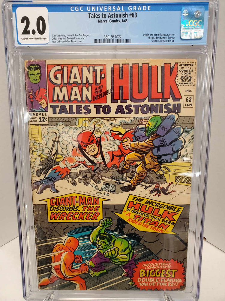 Tales to Astonish #63 CGC 2.0