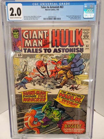 Tales to Astonish #63 CGC 2.0