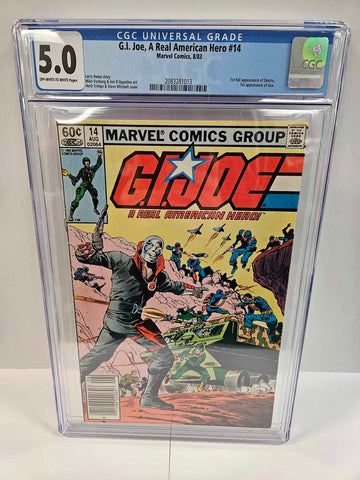 G.I. Joe: A Real American Hero #14 CGC 5.0