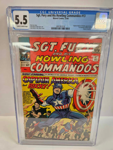 Sgt. Fury and His Howling Commandos #13 CGC 5.5