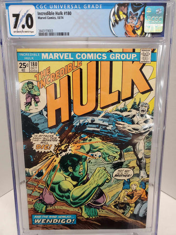 Incredible Hulk #180 CGC 7.0
