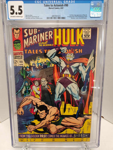Tales to Astonish #90 CGC 5.5