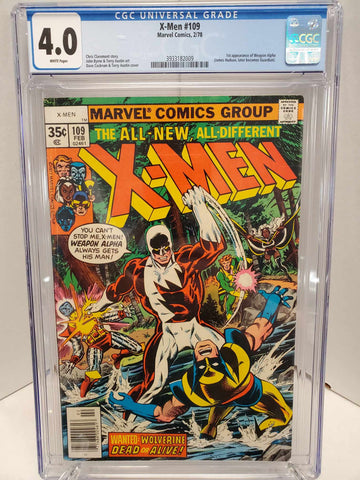 X-Men #109 CGC 4.0