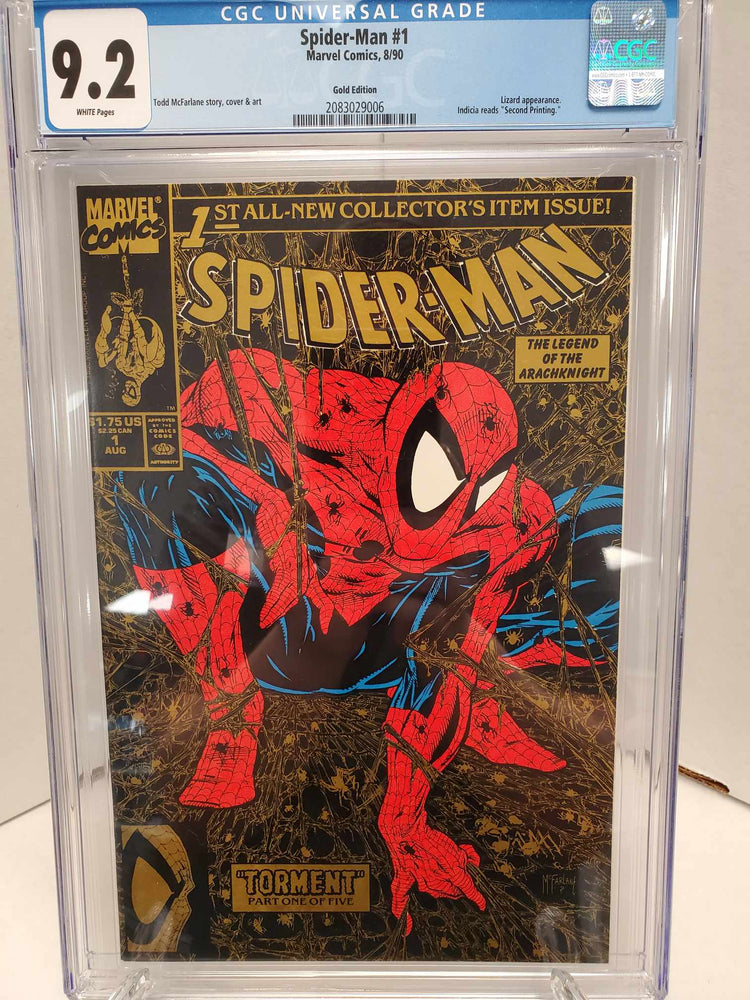 Spider-Man #1 Gold Edition CGC 9.2