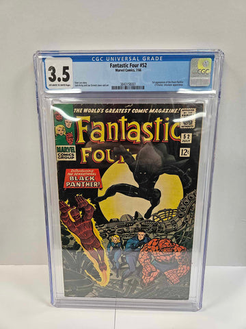 Fantastic Four #52 CGC 3.5
