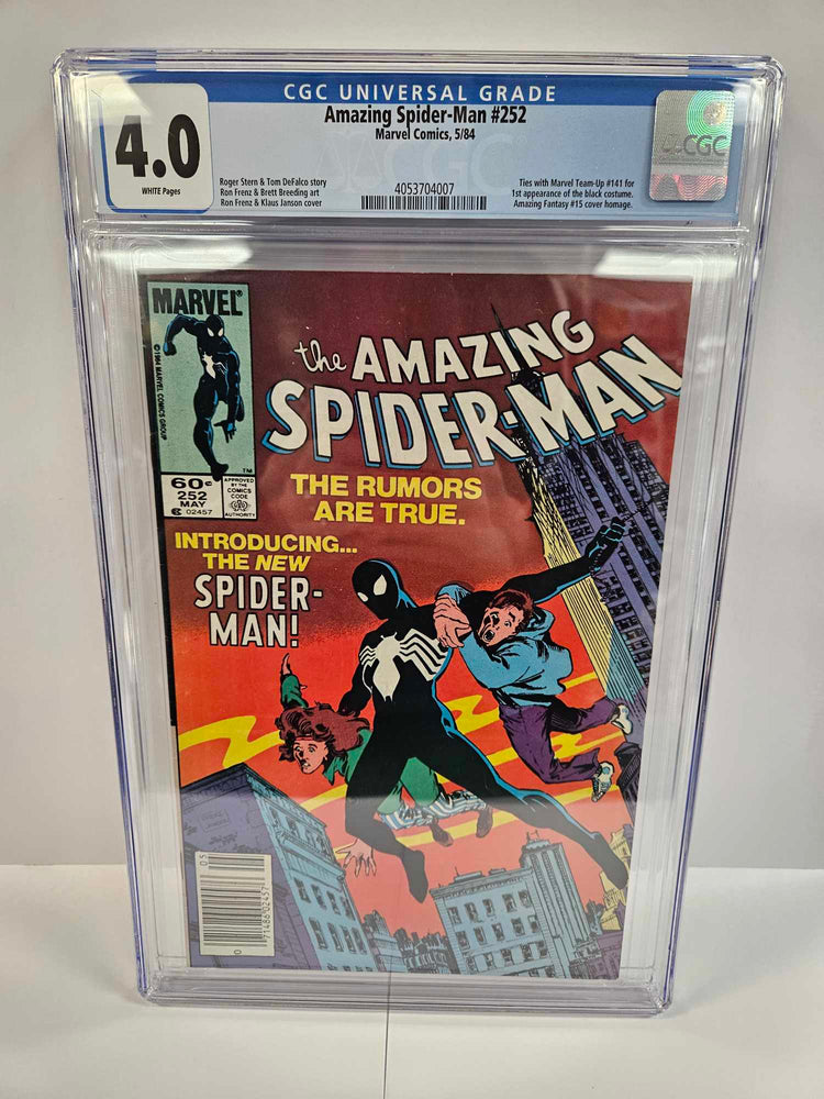 Amazing Spider-Man #252 CGC 4.0
