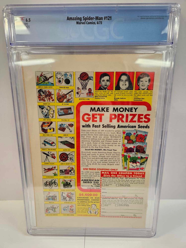 Amazing Spider-Man #121 CGC 6.5