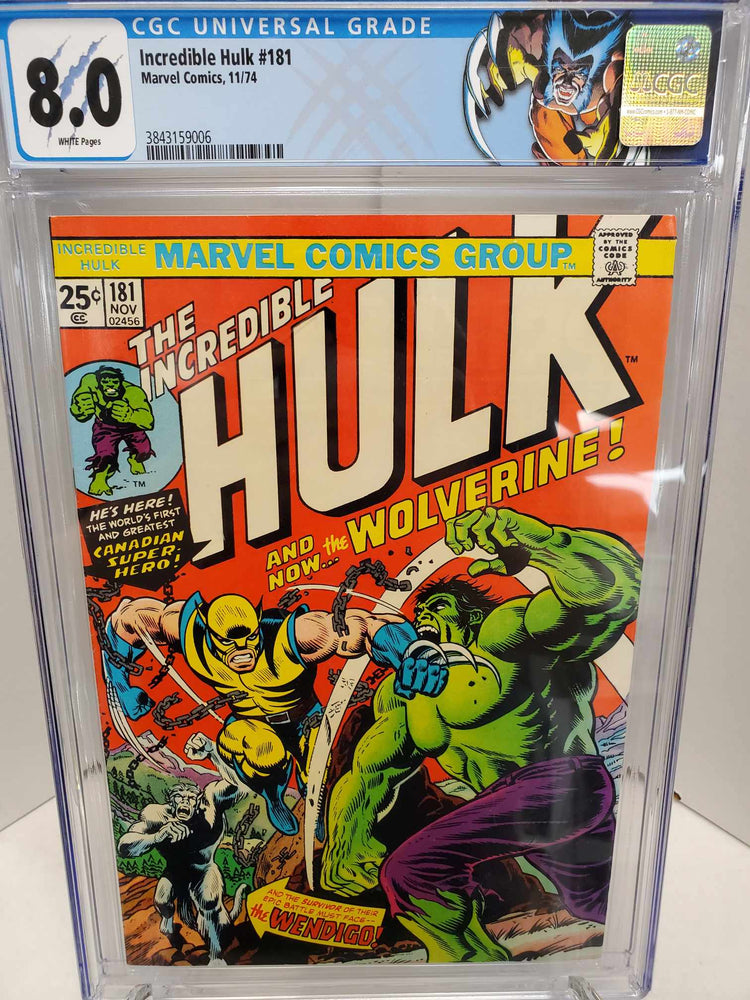 Incredible Hulk #181 CGC 8.0