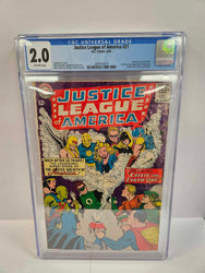 Justice League of America #21 CGC 2.0