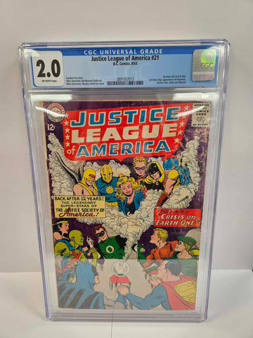 Justice League of America #21 CGC 2.0