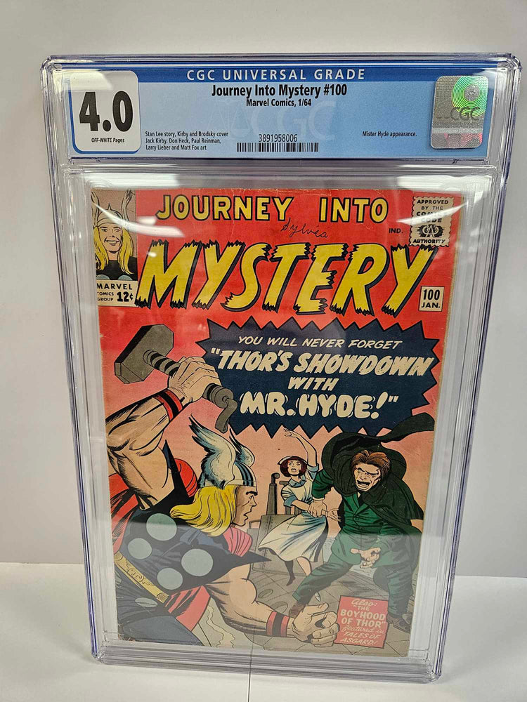 Journey Into Mystery #100 CGC 4.0