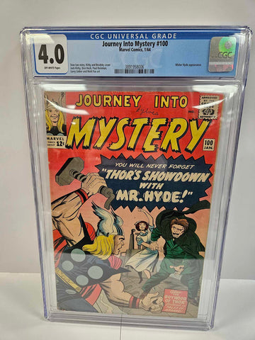 Journey Into Mystery #100 CGC 4.0