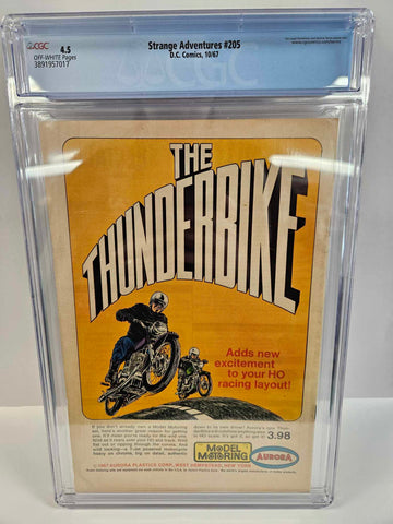 Strange Adventures #205 CGC 4.5