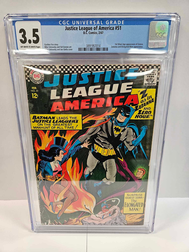 Justice League of America #51 CGC 3.5