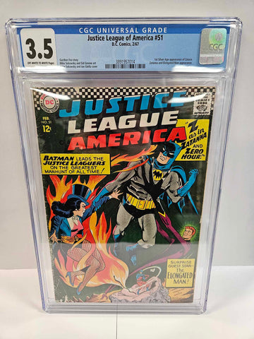 Justice League of America #51 CGC 3.5