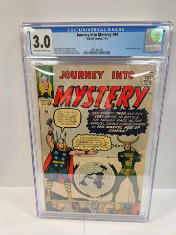 Journey Into Mystery #94 CGC 3.0
