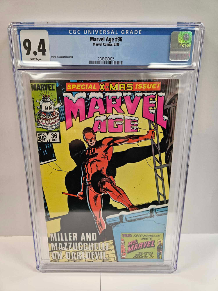 Marvel Age #36 CGC 9.4