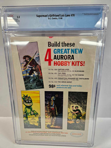 Superman's Girlfriend Lois Lane #70 CGC 5.5