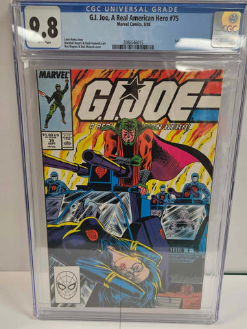 G.I. Joe: A Real American Hero #75 CGC 9.8