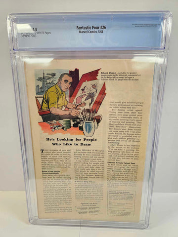 Fantastic Four #26 CGC 4.5