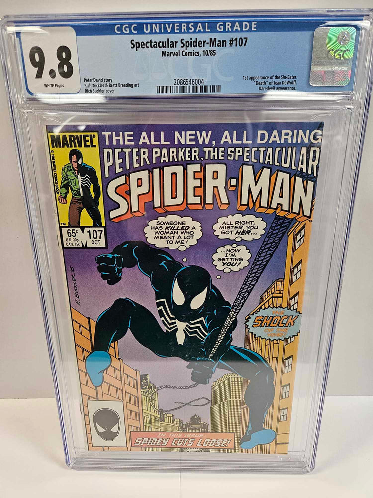Spectacular Spider-Man #107 CGC 9.8