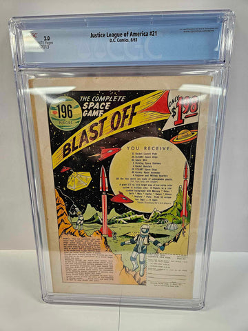 Justice League of America #21 CGC 2.0