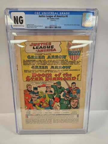 Justice League of America #4 NG